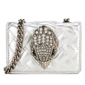 Kurt Geiger London
Micro Kensington Metallic Rhinsteoned Eagle Crossbody Bag